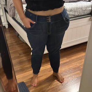 Torrid Blue Jeggings Slim Fit Mid-Rise size 20